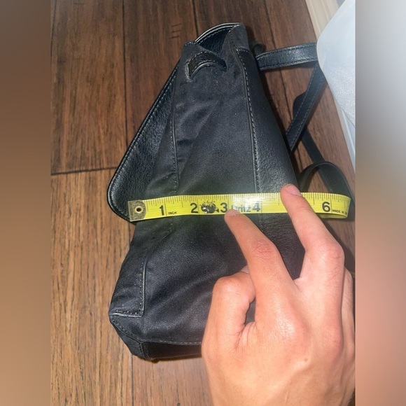 Backpack 🖤lightweight Black purse vegan leather travel backpack purse - Picture 4 of 14